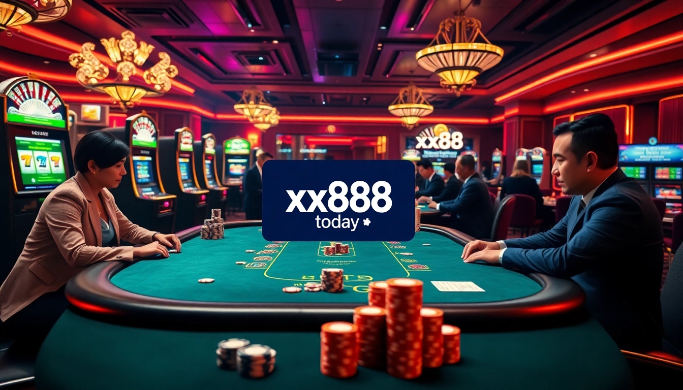 Experience thrilling online gambling at https://xx88.today/ with professional dealers and exciting casino games.