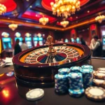 Engaging players enjoying the luxury gaming experience at https://vnew88.vip/. Roulette and poker in action.