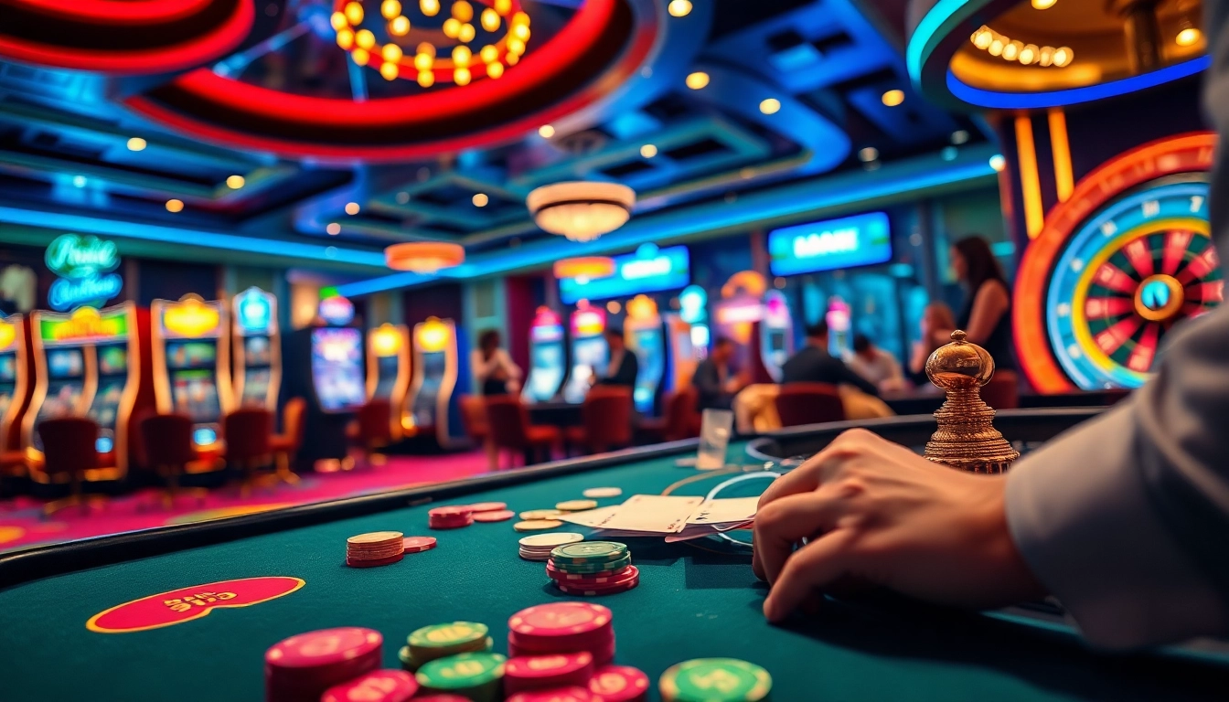 Engage with thrilling games at mb66-t.com featuring vibrant casino action and luxurious gaming tables.