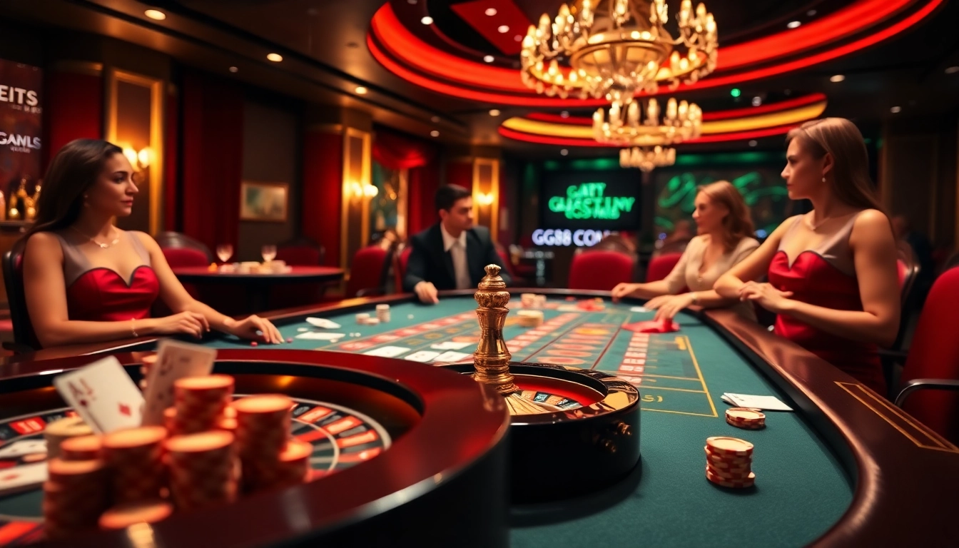 Engage in thrilling gameplay at GG88COM with live casino tables and exciting poker action.