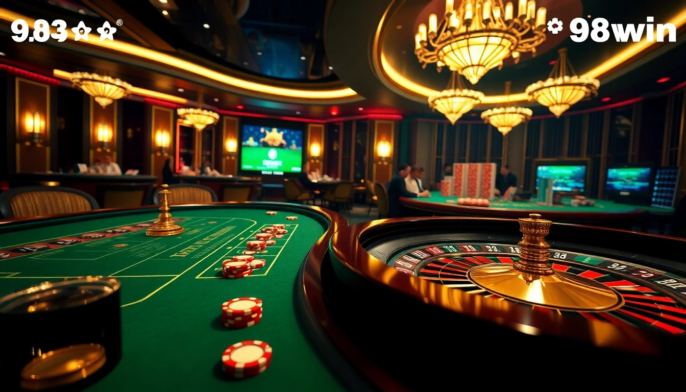 Experience thrill and excitement at trang chu 98win with vibrant casino games and sleek interfaces.