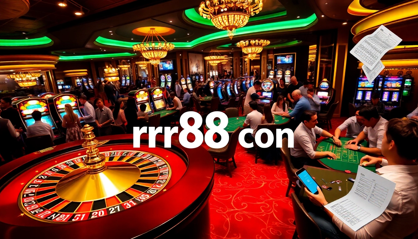 Experience the thrill of rr88 con with exciting casino games and sophisticated gambling environments.