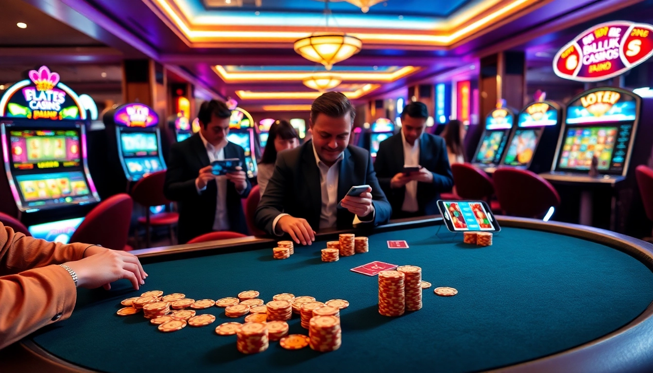 Experience high-stakes poker action with vibrant visuals and luxury elements related to Ok99.