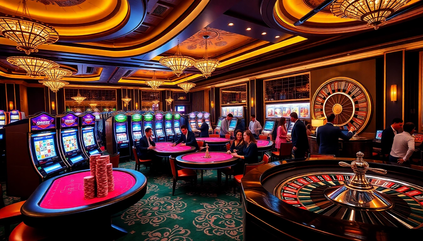 Experience thrilling gameplay at KJC's luxurious casino tables filled with excitement and winning potential.