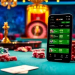Engage in thrilling gameplay at LC88, featuring elegant poker chips and a vibrant roulette wheel.