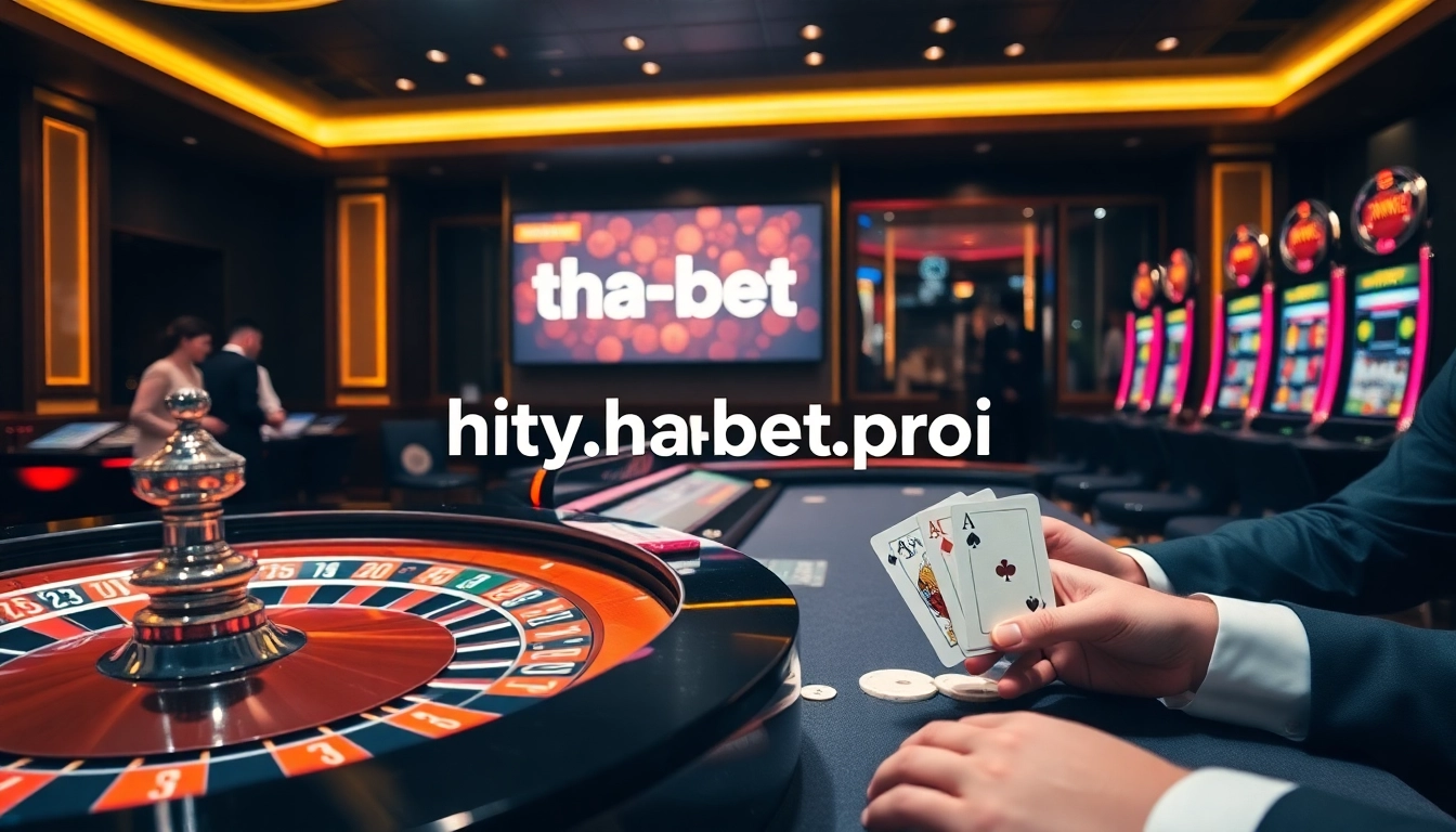 Experience high-stakes excitement at https://tha-bet.pro/ with live poker games and vibrant slot machines.