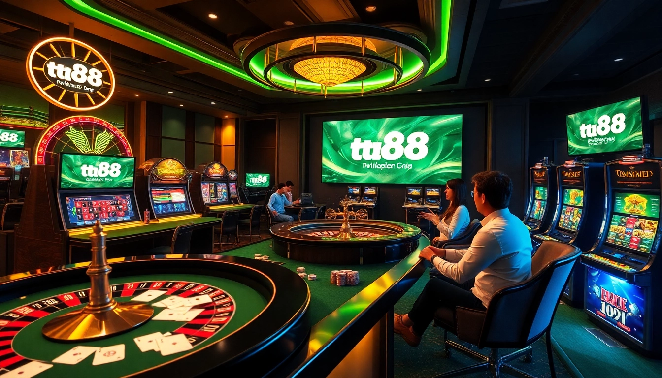 Experience the excitement of online gambling with https://tt88edu.com/ featuring vibrant casino elements and thrilling gameplay.