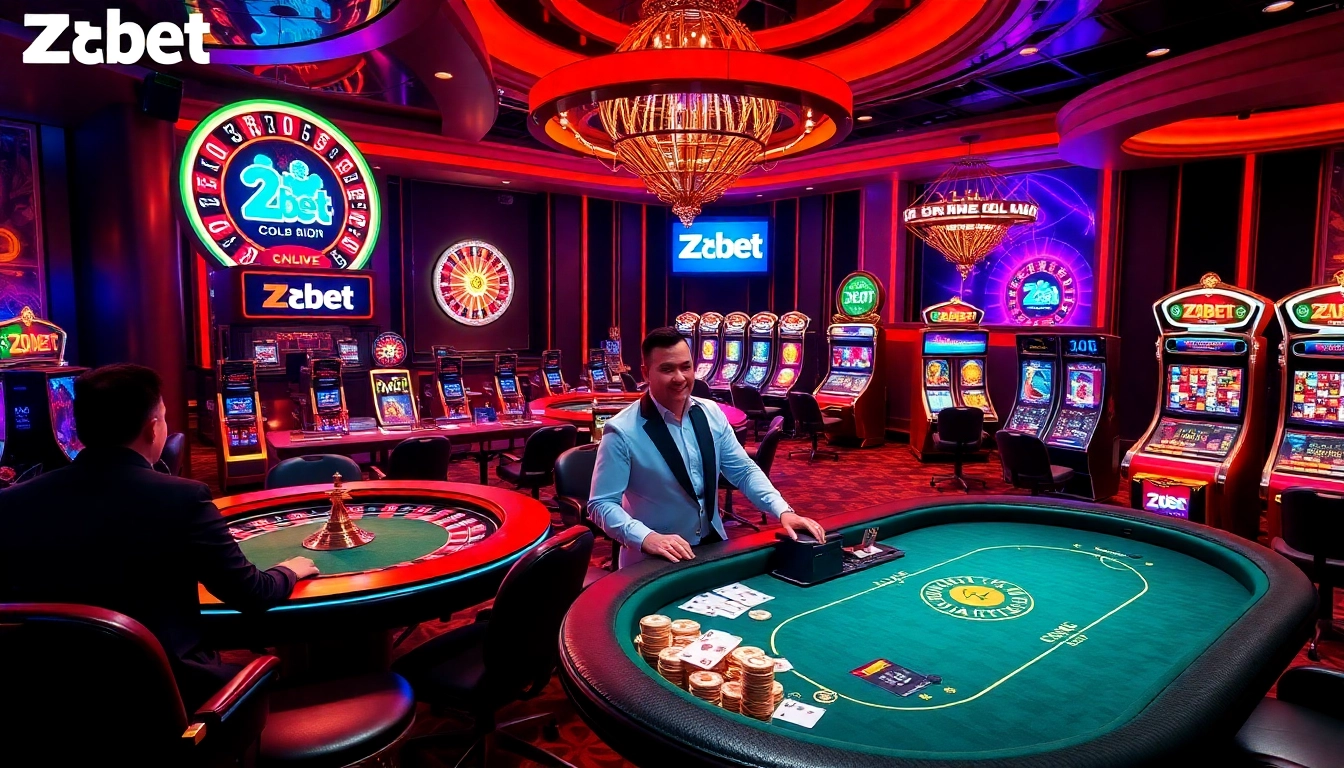 Zbet nhà cái offers an exciting experience with live casino games and interactive betting.