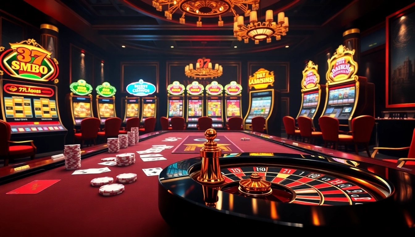 Experience the thrill of betting and winning at https://mm88.forex/ with a luxurious casino setup featuring poker chips and roulette.