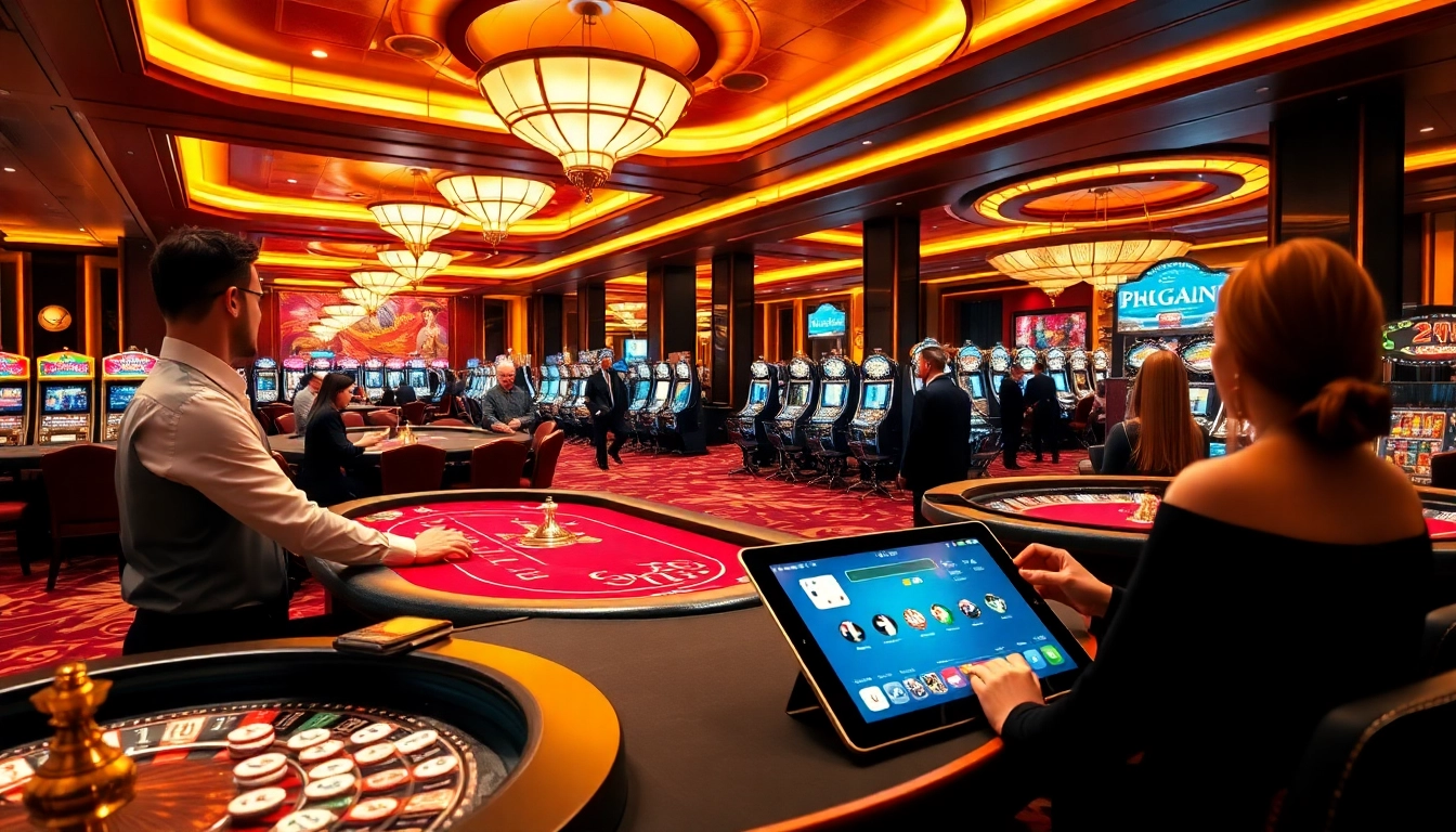 Experience elite gaming at https://kjc.marketing/ with vibrant tables, poker chips, and luxury casino ambiance.