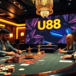 Experience the excitement of gambling at UU88 Casino with vibrant poker and roulette action.
