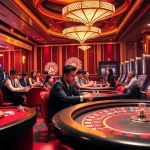 Experience the thrill of mv88 at a luxurious casino table with exciting games and vibrant atmosphere.