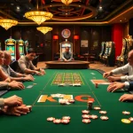 KJC delivers thrilling gambling experiences at a luxe poker table in an exciting casino atmosphere.