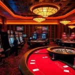 FLY88 offers thrilling gaming experiences on casino tables with vibrant slot machines and live betting odds.