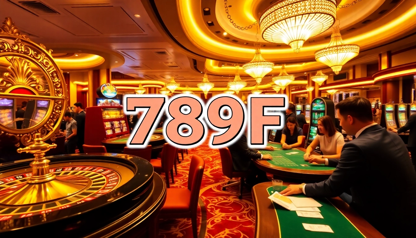 Experience the thrill of gambling at 789F Casino, with engaging players and vibrant casino games.