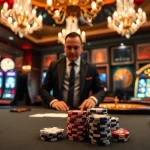 Experience UK88 with thrilling casino action at a luxurious poker table.