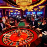 Experience the luxury and excitement of 888b casino gaming with vibrant tables and intense players.