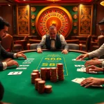 Experience thrilling poker strategies with SC88 at a luxurious casino table.