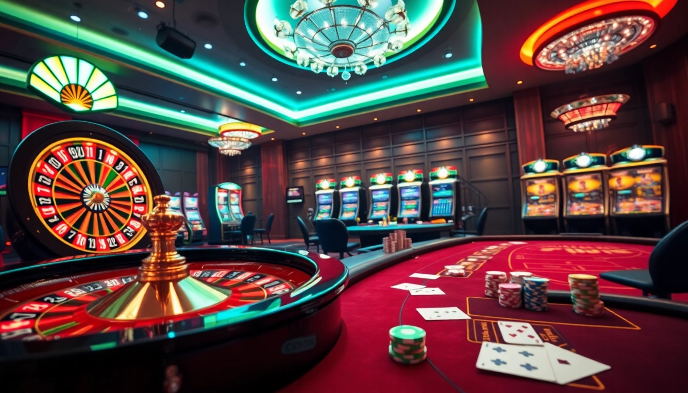 Experience thrilling gambling action at go99 with colorful slot machines and exciting poker games.