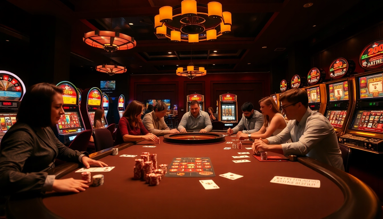 Players enjoy an exciting game at 789club, with vibrant casino elements and thrilling atmosphere.