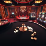 Experience the excitement of xin88 with vibrant poker tables and animated slot machines.