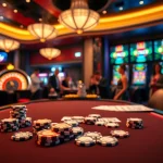Experience the excitement of betting at https://ffgg88.com/ showcasing a vibrant casino scene.