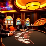 Players enjoying an exciting blackjack game at 88vv's luxurious online casino.