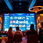 Kwin online gaming platform displaying exciting casino games in a vibrant environment.