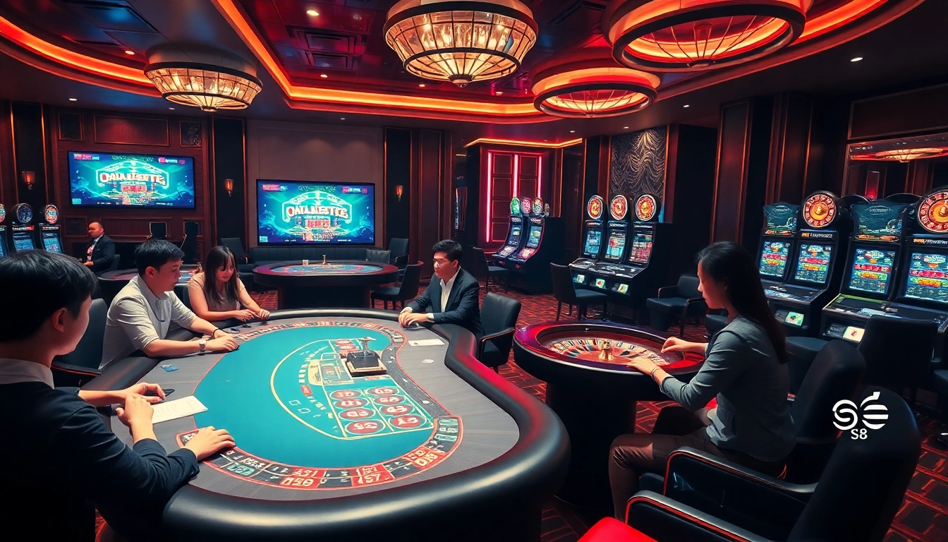 Experience the excitement of gambling at Nhà Cái S8 with vibrant casino games and thrilling action.