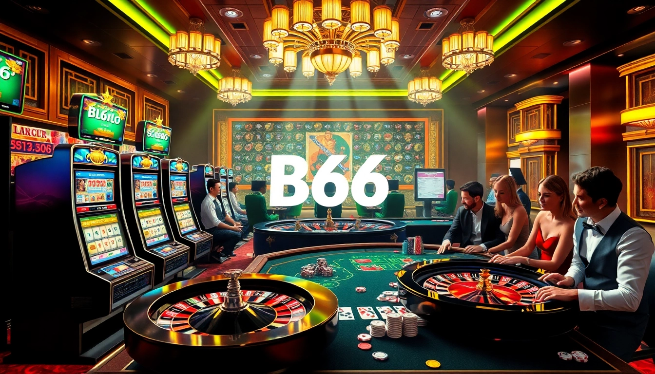 B66 CLUB offers a thrilling gaming experience with vibrant online casino elements and dynamic player interactions.