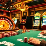 Experimenta la emoción de ganar en 888jogo con juegos de casino vibrantes y elementos de juego dinámicos.