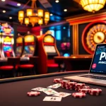 Experience the thrill of pg88 gaming with vibrant casino tables and slots.