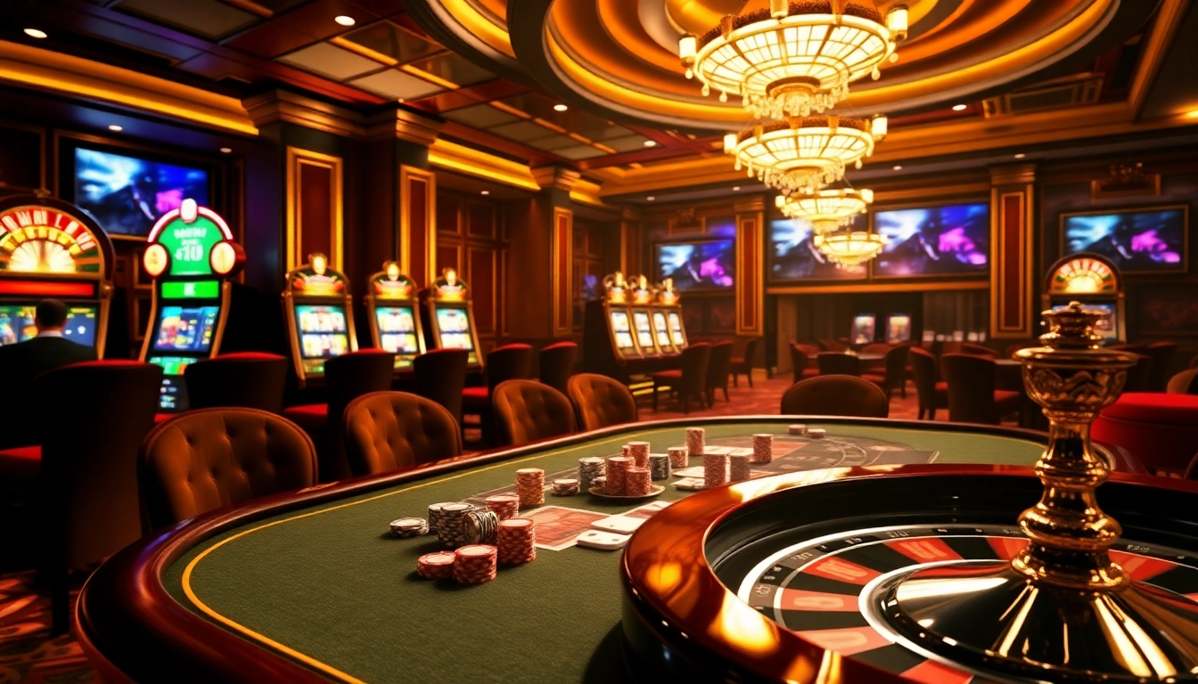 Experience the thrill of S8 gaming at an elegant casino table with chips and cards.