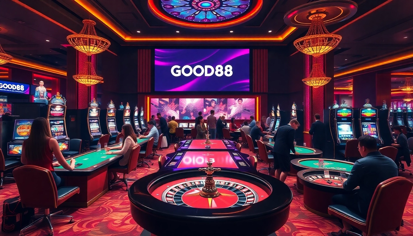 Experience the excitement of GOOD88 with engaging casino games and thrilling moments.