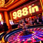 Players engaging with exciting roulette and slot games at 98win casino.
