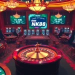 Experience the excitement at NK88 Casino with vibrant tables and games for every gambler.
