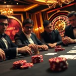 Experience high-stakes poker excitement at 8kbet with elegant decor and thrilling gameplay.