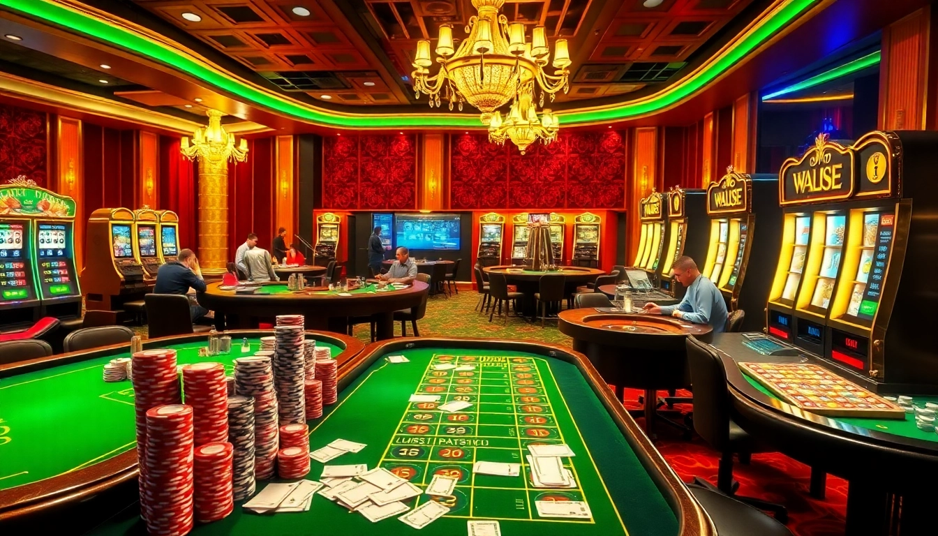 Engage in exciting gameplay at https://rr88.bar/ with vibrant casino tables and thrilling slot machines.