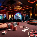 Play exciting games at 8kbet with vibrant casino atmosphere and high-stakes action.