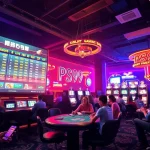 Experience the vibrant online gambling atmosphere with PS99 branding and engaging games.