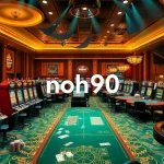 Experience the excitement of nohu90 casino games with vibrant slot machines and thrilling poker tables.