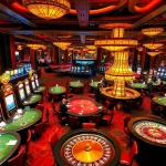 Experience thrilling gambling excitement at NK88 casino with vibrant tables and stunning design.