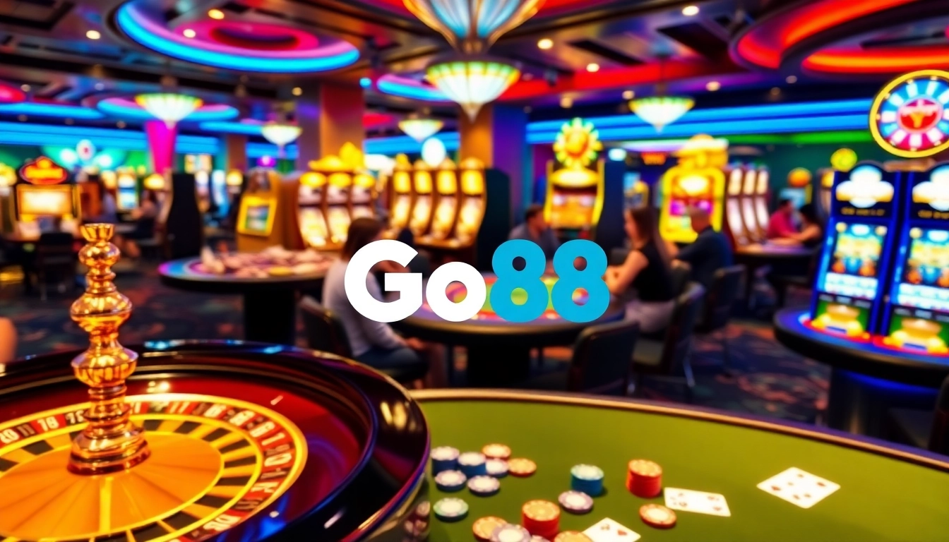 Experience the excitement of Go88 with vibrant casino games and thrilling gambling action.
