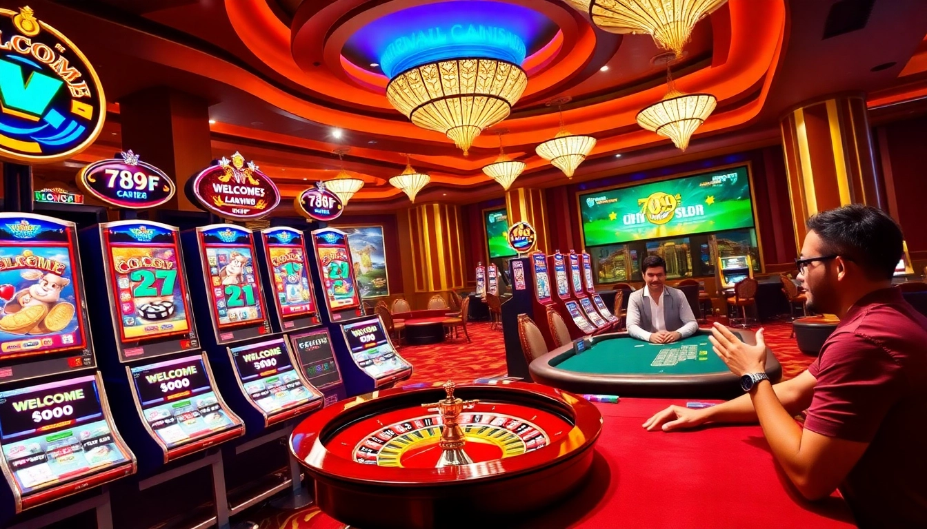 Experience the excitement of placing bets at 789f's vibrant online casino.
