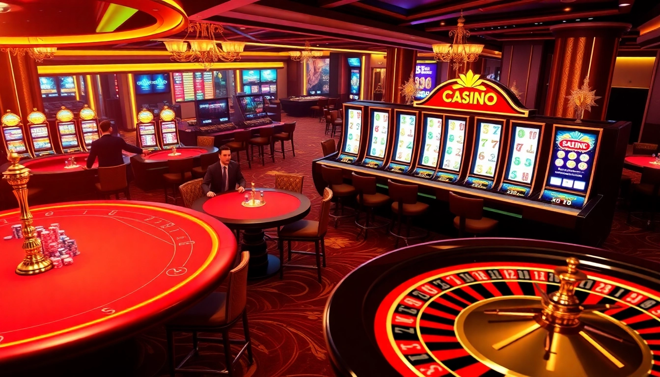 S8 offers a thrilling casino experience with vibrant tables and jackpot slots, attracting players.