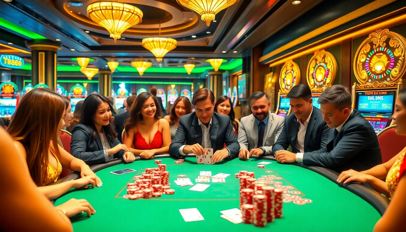 Experience the thrill of winning at the poker table in the tr88 casino scene.