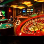 Experience the excitement of MM88 casino games, featuring vibrant tables and engaging online gambling interfaces.