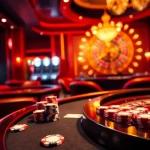 Experience thrilling gaming action at SUNWIN.COM with vibrant casino tables and engaging slot machines.
