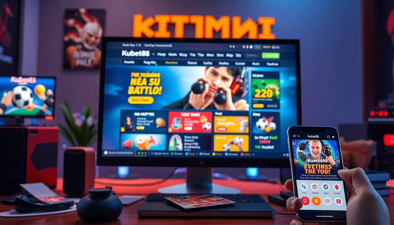 Khuyến Mãi Kubet88 – Ưu Đãi Vàng Dành Riêng Cho Thành Viên displayed on a vibrant online gaming interface.