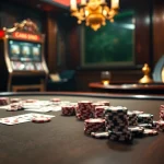 Winning at poker with high-quality chips and cards at C168 casino table.